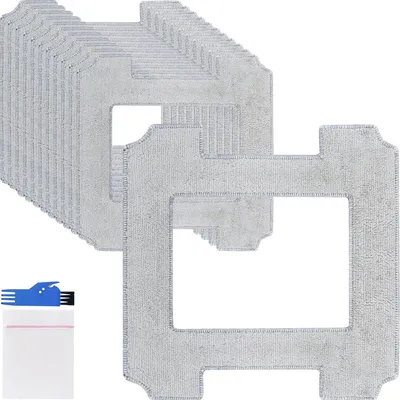 Reinigungstücher für Ecovacs Winbot W2/W1 – 12 Stück, Mikrofaser