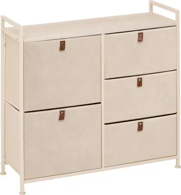 Produktbild von Tissa aufbewahrungsmöbel 5 schubladen beige - 5 five simply smart