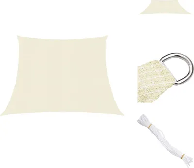 Obrázek produktu pro vidaXL Markýza 160 g/m² krémová 3/4x3 m HDPE - Slunečníky a sluneční clony