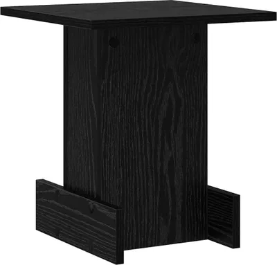 Immagine prodotto di vidaXL Tavolino in rovere nero 35,5 x 35 x 40 cm