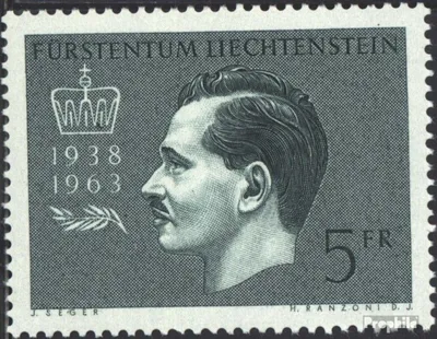 Produktbild von Briefmarken Liechtenstein 1963 Mi 427 (kompl.Ausg.) postfrisch Franz Josef II.