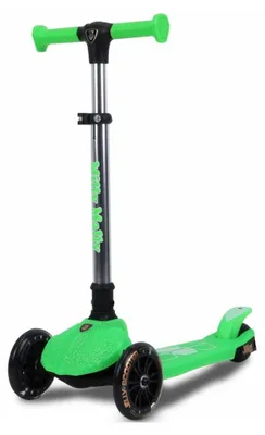Image de Milly Mally Scooter Jelly vert roues LED