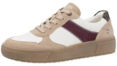 Immagine prodotto di Remonte Damen Sneaker, beige(sandCotonebordeauxbrau (60)), Gr. 38