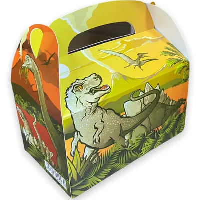 Produktbild von Dinosaurier Dino Geschenkboxen 6 Stück von Palandi®