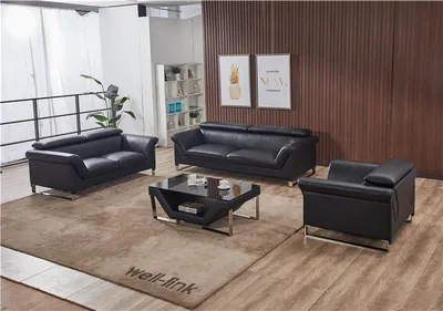 Zdjęcie produktu dla Designerskie kanapy sofy tapicerka 311 osobowa sofa zestaw zestaw skórzana sofa
