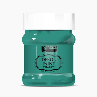 Produktbild von PENTART Dekorfarbe Chalky, 230 ml, Wacholdergrün