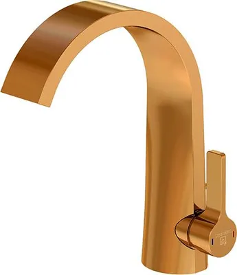 Produktbild von Steinberg Serie 280 Waschtischarmatur, seitenbedient, mit Ablaufgarnitur, Ausladung 155mm, 2801000RG