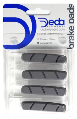 Produktbild von Deda Shimano Carbon Felgenbremsbeläge Durchsichtig Durchsichtig One Size