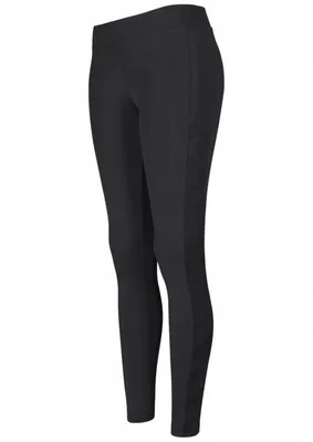 Produktbild von Urban Classics Ladies - Jacquard Camo Leggings schwarz - S