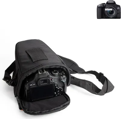 Produktbild von K-S-Trade Kameratasche Fototasche Schultertasche Umhängetasche kompatibel mit Canon EOS 850D Colt  für Systemkameras Schutzhülle bag Zubehörtasche