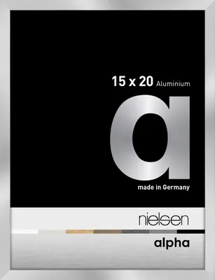 Zdjęcie produktu dla Nielsen aluminiowa ramka na zdjęcia Alpha 15x20 cm srebrna