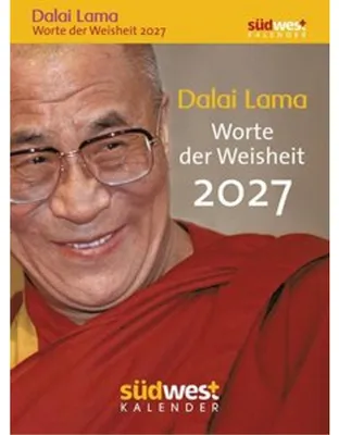 Zdjęcie produktu dla Dalai Lama - Worte der Weisheit 2027 - Tagesabreißkalender zum Aufstellen oder Aufhängen