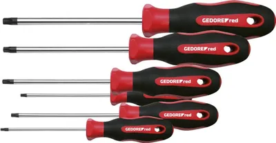 Produktbild von GEDORE red R38402006 2K-Schraubendrehersatz T10-40 6-teilig, 3301272
