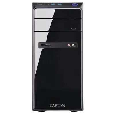 Produktbild von Captiva Power Starter I57-544 G6400 komputer stacjonarny Intel® Pentium® Gold 8 GB DDR4-SDRAM 240 GB SSD PC czarny (57544)