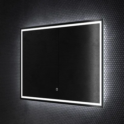 Produktbild von Mai & Mai Wandspiegel Badezimmer Spiegel LED 100x60cm LED Bad-Spiegel mit Touchschalter, Beschlagfrei durch Antifog-Schicht LED-Spiegel 02