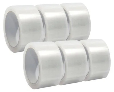 Produktbild von selmundo 356, PP-Packband, 50mm x 66m, transparent 6