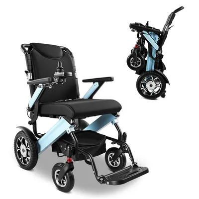 Produktbild von Elektrorollstuhl klappbar leicht elektr. Rollstuhl 500W, max.25 km max.150 kg