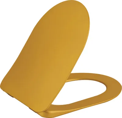 Productafbeelding van Creavit PAULA toiletzitting, SLIM, Soft Close, goud
