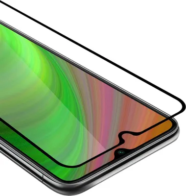 Image de Cadorabo film blindé pour Xiaomi Redmi Note 8 film de protection en noir film plein écran tempéré verre de protection