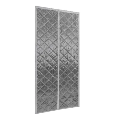 Zdjęcie produktu dla Magnetyczna kurtyna drzwiowa z izolacją termiczną, kurtyna drzwiowa z izolacją termiczną, kurtyna drzwiowa otwierana do środka, wodoodporne osłony drzwiowe