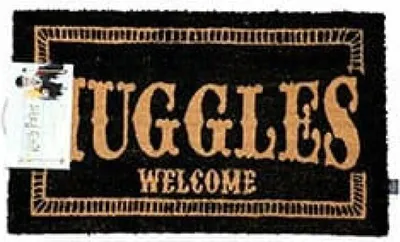 Produktbild von Sd Toys Muggel Willkommen Fußmatte Mehrfarbig  Mehrfarbig One Size