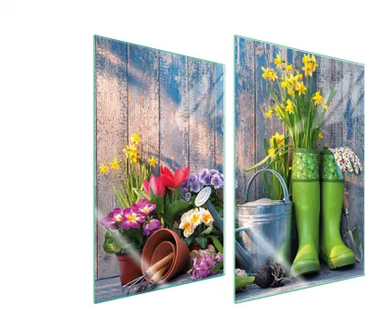 Produktbild von Glasschutzplatte Für Küche 2X35X52 Garten