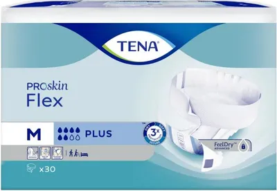 Image de Tena Proskin Flex Plus Medium - 3 paquets de 30 protections