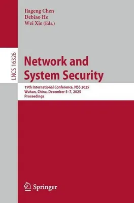 Obrázek produktu pro Network and System Security