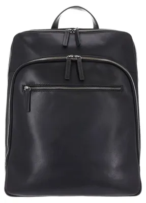 Productafbeelding van LEONHARD HEYDEN Leer laptop rugzak rugzak met laptopvak Roma Business Rucksack 5391 Schwarz zwart