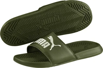 Produktbild von Puma Popcat Uni-Erwachsene Sandalen Badelatschen grün, Schuhgröße:39 EU