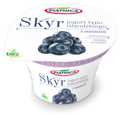 Obrázok produktu pre Piątnica Jogurt Skyr Jagodowy 150 g