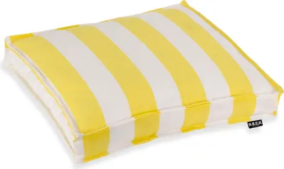 Produktbild von H.O.C.K. Classic Streifen Outdoor Sitzkissen 40x40x5cm yellow gelb col. 25