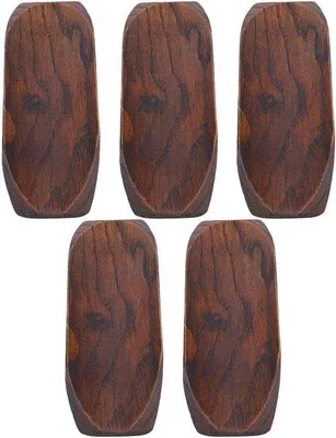 Immagine prodotto di Vassoio per sushi in legno, 5 pezzi - Tagliere da portata in legno naturale