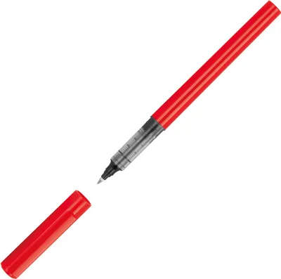 Produktbild von 10x Rollerball / mit Tinte / blauschreibend / Farbe: rot