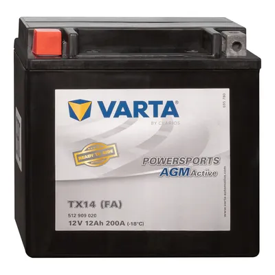 Produktbild von Varta Powersports AGM Motorradbatterie YTX14 12V 12Ah