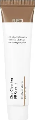 Zdjęcie produktu dla PURITO Cica Clearing BB Cream #31 Deep Warm 30ml
