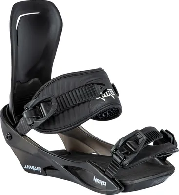 Obrázek produktu pro Nitro dětské snowboardové vázání CHARGER, velikost:M, barvy:černá