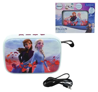 Produktbild von Lexibook, Die Eiskönigin, Bluetooth-Lautsprecher, blau lila, BT018FZLXB