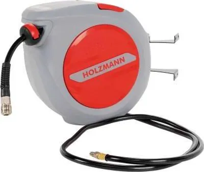 Produktbild von Holzmann 20lfm Druckluftschlauch Aufroller LSR20AIR