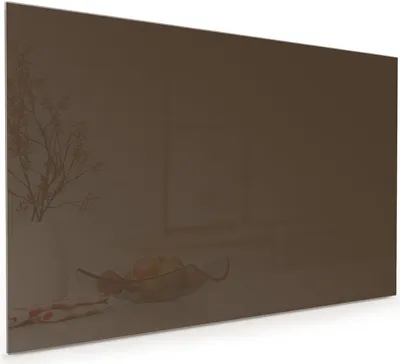 Produktbild von Küchenrückwand Spritzschutz Glas mit Motiv Dunkelbrauner Hintergrund 40 x 40 cm