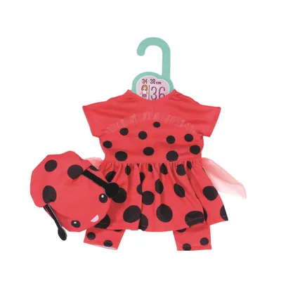 Produktbild von Zapf Creation - Dolly Moda Süßes Marienkäfer Outfit 36 cm