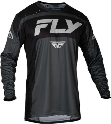 Produktbild von Fly Racing Lite Langarm-t-shirt Schwarz,Grau S Mann Schwarz,Grau S