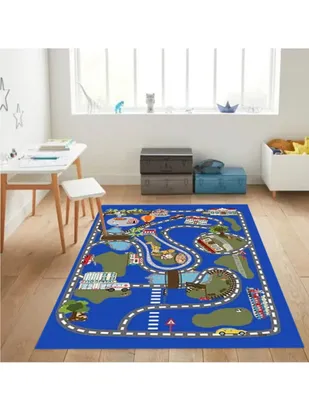 Image de Tapis Enfant Circuit de voiture