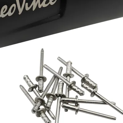 Produktbild von Schalldämpferhülle LeoVince Edelstahl schwarz 300 mm für LV ONE 4 ROAD