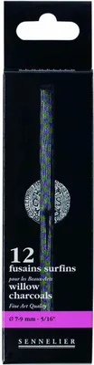 Produktbild von 12 Zeichenkohle Sennelier Ø 7 - 9 mm