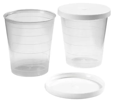 Image de Mini-gobelets avec couvercle, 30 ml, 75 pcs.