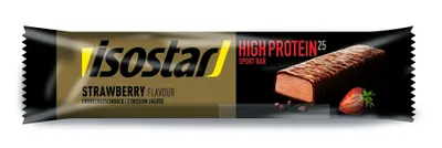 Image de Isostar Barre hyperprotéinée fraise 35 g