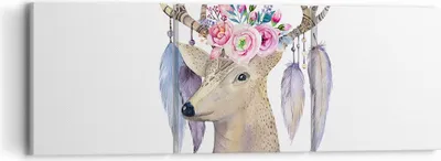 Produktbild von Bild auf Leinwand - Leinwandbild - Lieber Kopf hipster illustration - 90x30cm - Wand Bild - Wanddeko - Leinwanddruck - Bilder - Kunstdruck - Wanddekoration - Leinwand bilder - Wandkunst - CA90x30-3113