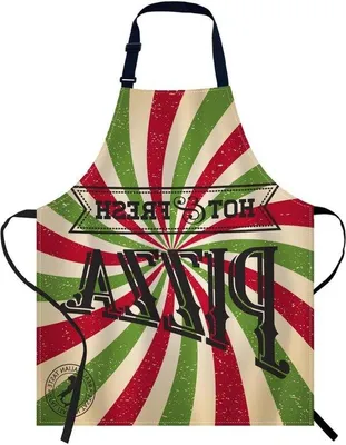 Produktbild von Famanu Kochschürze für Männer und Frauen - Schwarz - 27x31 Zoll