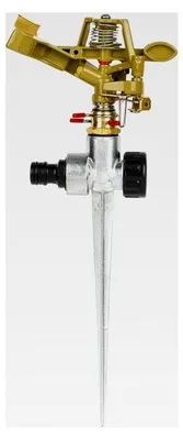 Produktbild von Metallrasensprenger für große Flächen, Kreisregner, Impulsregner, Gartenbewässerung 1/2 Zoll, 280 Grad